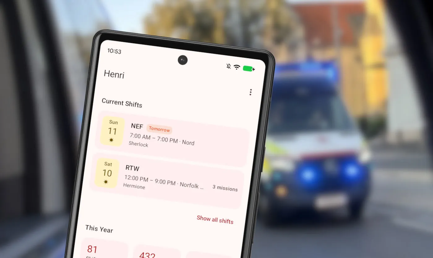 Dienstplan on Android