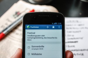 Eine Liste für alle Fälle.