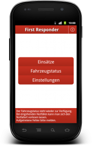 Der Startbildschirm: Text statt Grafiken